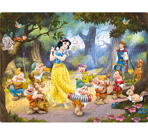 Snow White & the Seven Dwarfs 250 Pieces